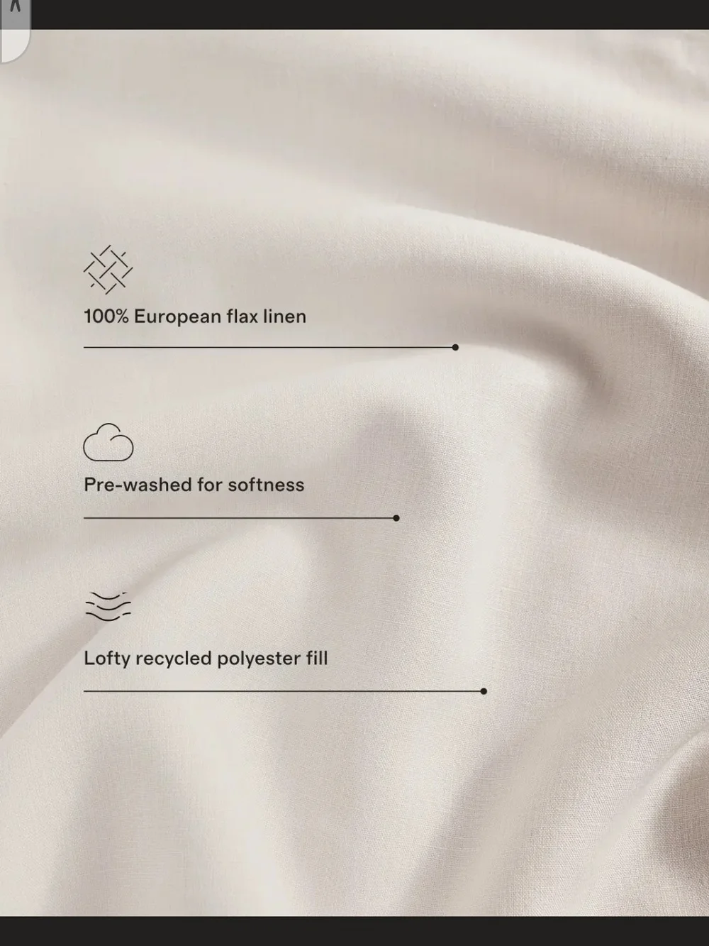 Quince European Linen Dream Quilt King Size In Sand